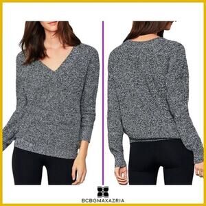 BCBGMaxazria Dark Academia Office Career Workwear Business Dressy Sweater Medium